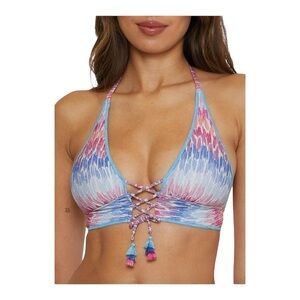 BECCA Joshua Tree Halter Bikini Top NWT